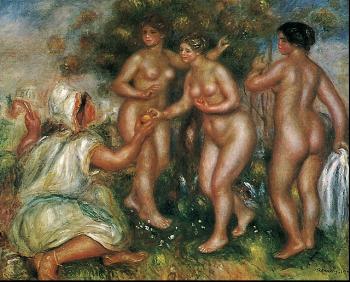 皮埃爾 奧古斯特 雷諾阿 The judgment of Paris 皮埃爾 奧古斯特 雷諾阿 The judgment of Paris